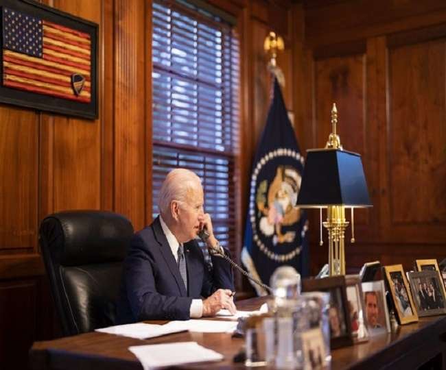 इस माह दूसरी बार बाइडन ने पुतिन से फोन पर की बात, कहा – यूक्रेन के साथ कम करें तनाव